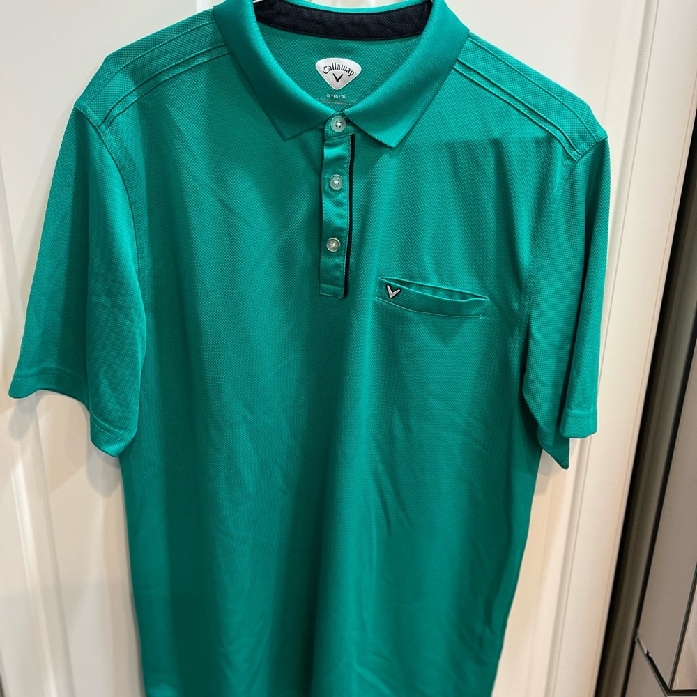 Callaway Men's Green Polo Shirt